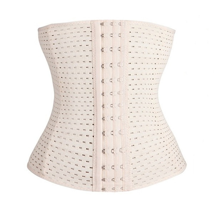 Centura postnatala, recuperare postnatala, compresie dubla, tip corset, fitness, imbunatatirea posturii, talie si abdomen, culoarea pielii, XL