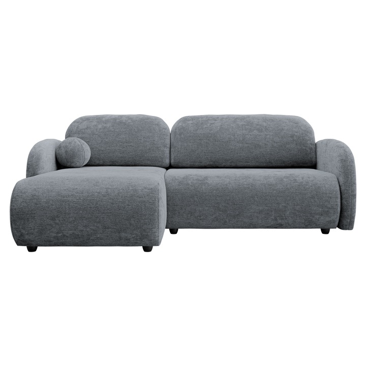 Coltar cu functie de dormit Wogiru L, MIRJAN 24, gri, 88x160x233 cm