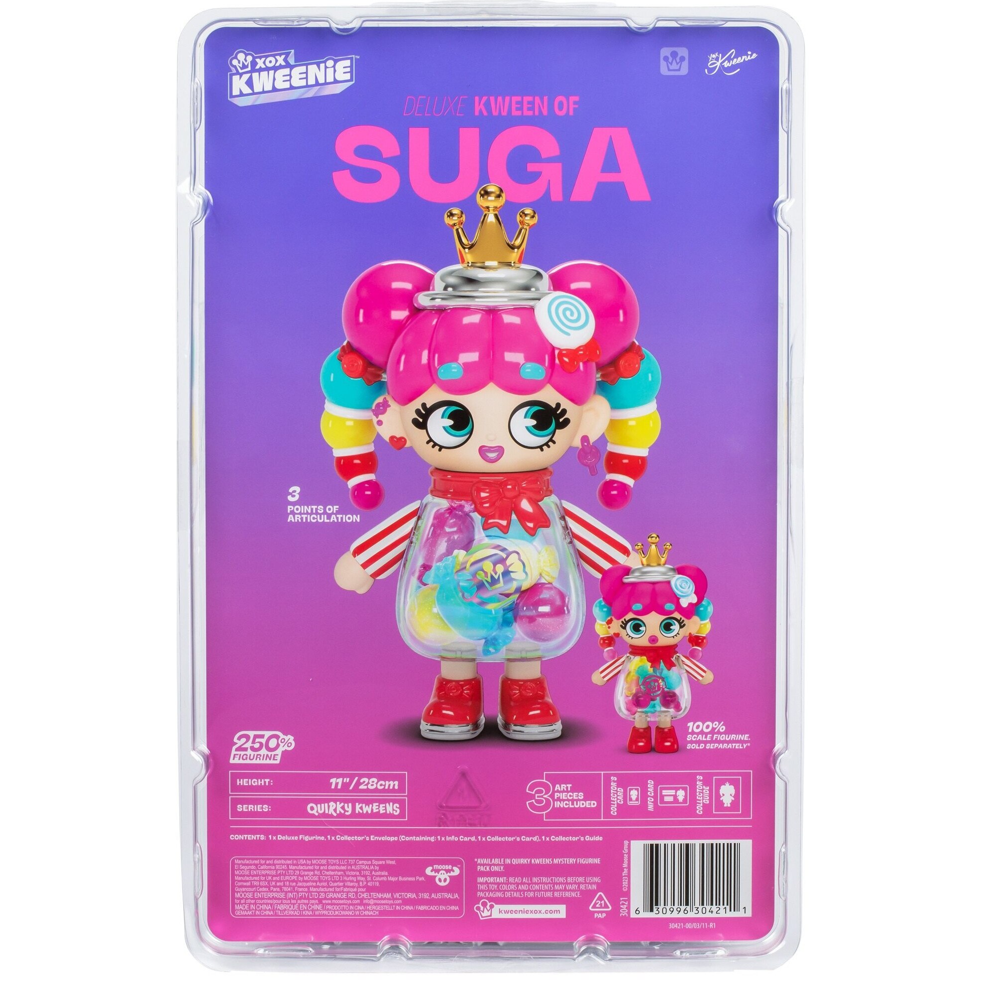 Lalka XOX KWEENIE Quirky Kweens Deluxe Kween of Suga XOX30421