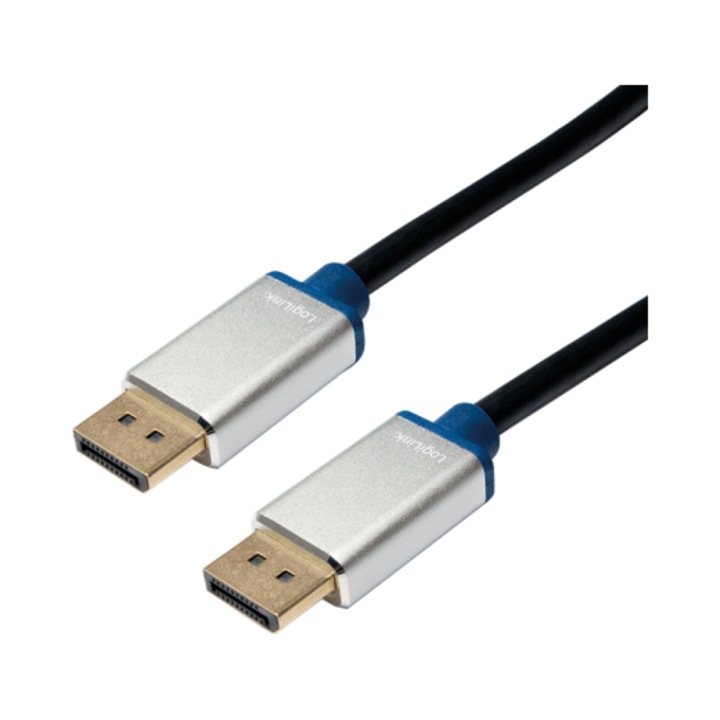 Cablu DisplayPort v1.2 1.5m tata-tata 4K negru LOGILINK BDPM15