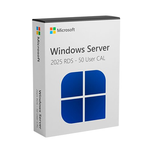 Licenta Windows Server 2025 RDS 50 utiliatori - 50 USER CAL - eMAG.ro