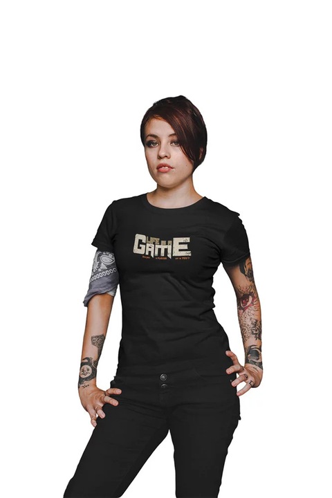 Tricou D&B pentru femei WST00201 Gamer Negru - Marimea M