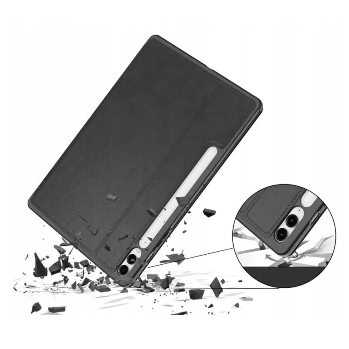 Carcasa Transparenta Pentru Creion cu card SAMSUNG GALAXY TAB S10 PLUS S10+ 2024 12.4 X820