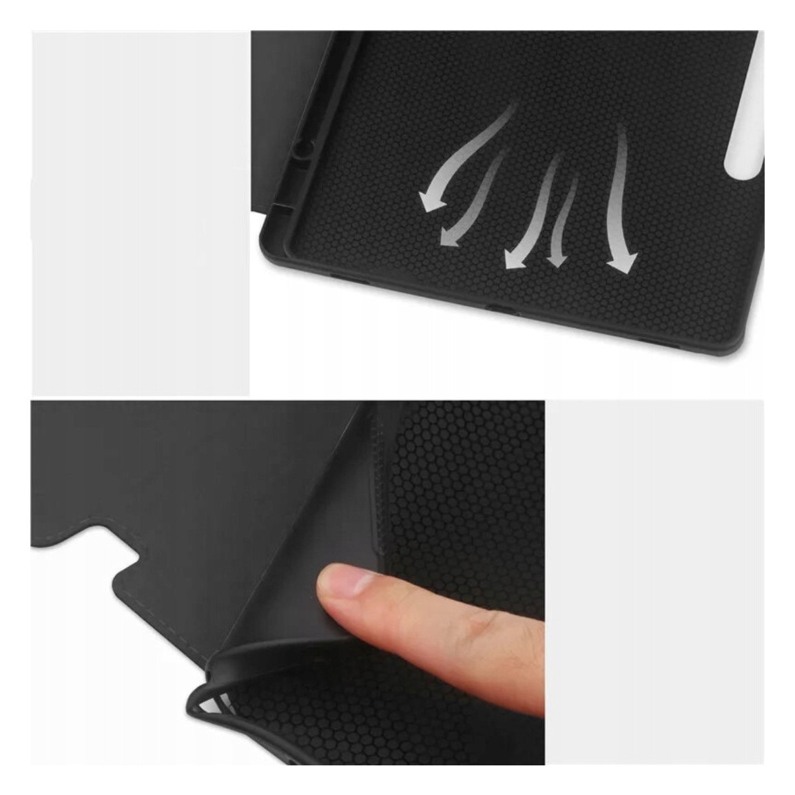 Carcasa Transparenta Pentru Creion cu card SAMSUNG GALAXY TAB S10 PLUS S10+ 2024 12.4 X820
