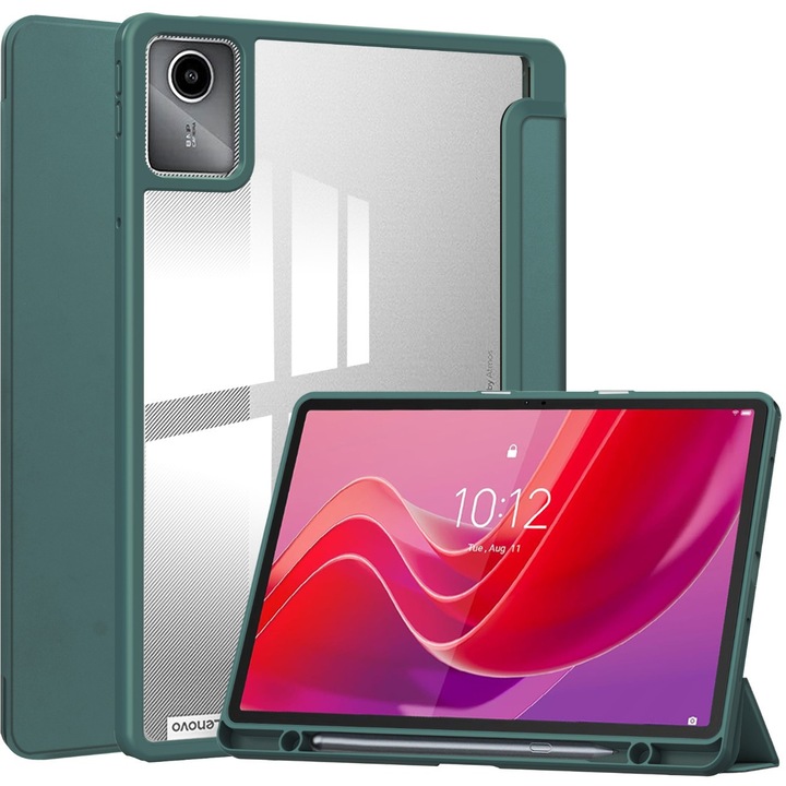 Átlátszó tolltartó LENOVO TAB M11 10.95" 11" TB330FU TB330XU TB331FC tablethez