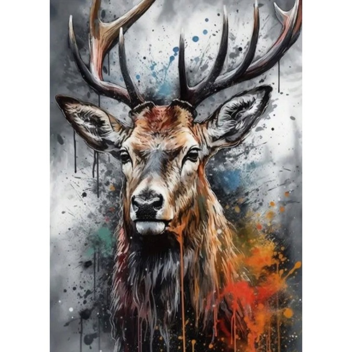 Set mozaic cu diamante Norimpex, 40x30cm, multicolor