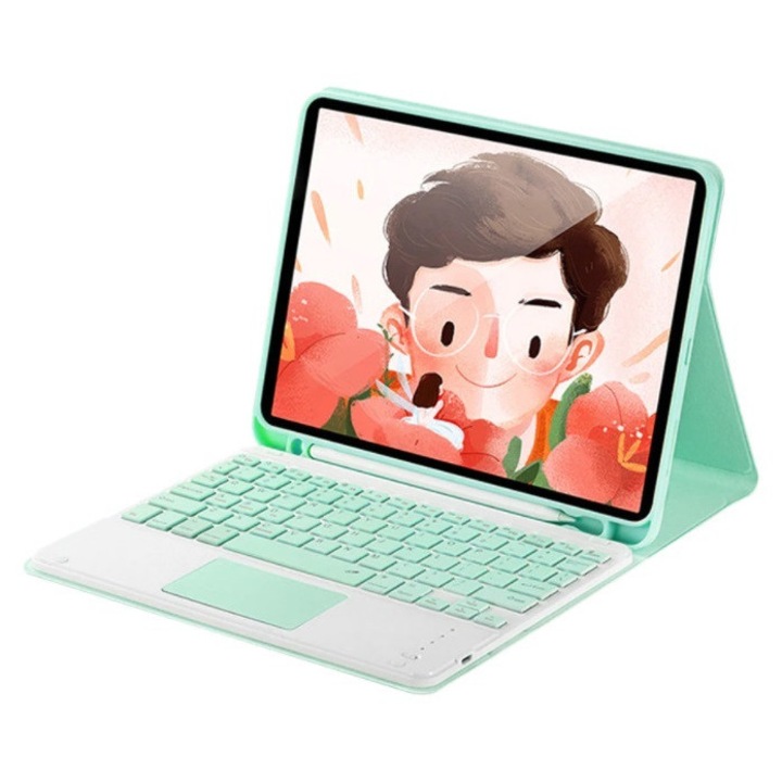 Érintőpados billentyűzet, kompatibilis Apple iPad 10.9 10 GEN / iPad 11 A16 11GEN 2025-ös készülékekkel