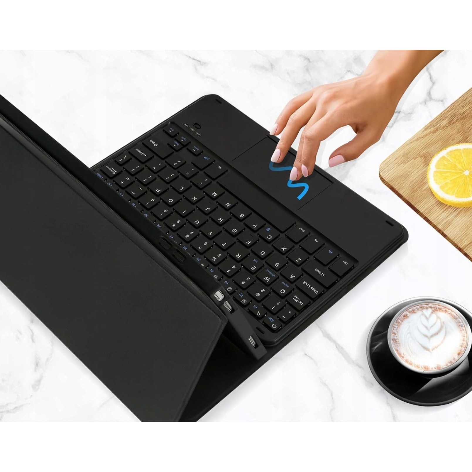 TOUCHPAD KEYBOARD ETULE pentru Apple iPad 10.9 10 GEN / iPad 11 A16 11GEN 2025