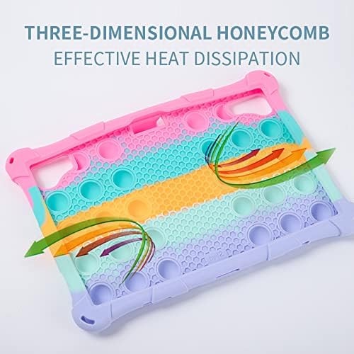 Husa compatibila cu Teclast P20S/M40/M40/M40 10", multicolora