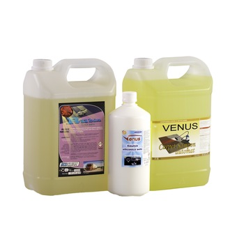 Pachet avantajos cosmetica auto Chimtech1: spuma activa Rubin pentru caroserii 5Kg, sampon Venus pentru tapiterii 5Kg, emulsie siliconica Venus pentru curatare si protectie bord auto 1L, CHIMTECH, 11Kg Pachet avantajos cosmetica auto Chimtech1: spuma activa Rubin pentru caroserii 5Kg, sampon Venus pentru tapiterii 5Kg, emulsie siliconica Venus pentru curatare si protectie bord auto 1L, CHIMTECH, 11Kg