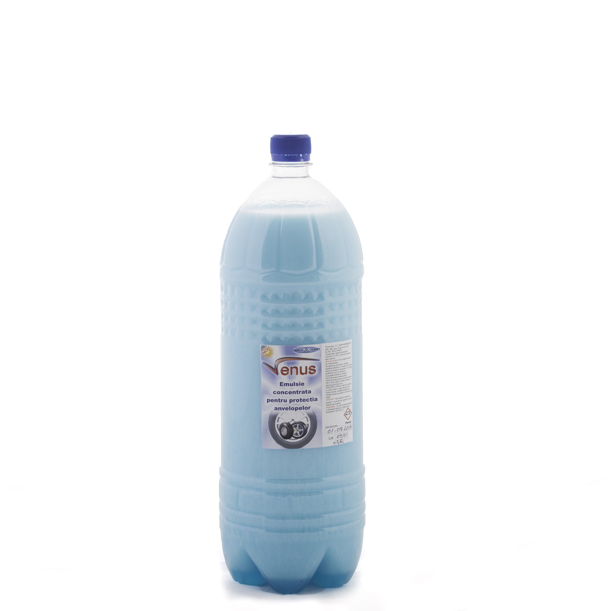 Emulsie siliconica VENUS pentru curatare si protectie anvelope auto, CHIMTECH, 2.5 L