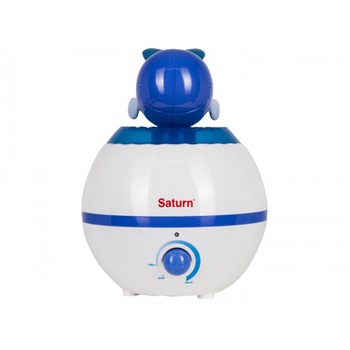 Umidificator ST-AH2109, Saturn, Difuzor aromaterapie, 2.5 l, Plastic, Alb/Albastru Umidificator ST-AH2109, Saturn, Difuzor aromaterapie, 2.5 l, Plastic, Alb/Albastru