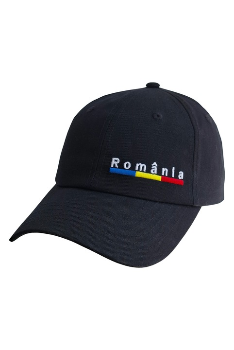 Sapca, K-off, Romania cu Tricolor, brodata, negru, ajustabila