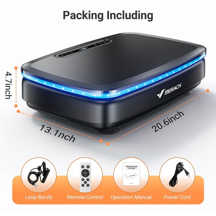 Aparat vibromasaj cu benzi, Merach