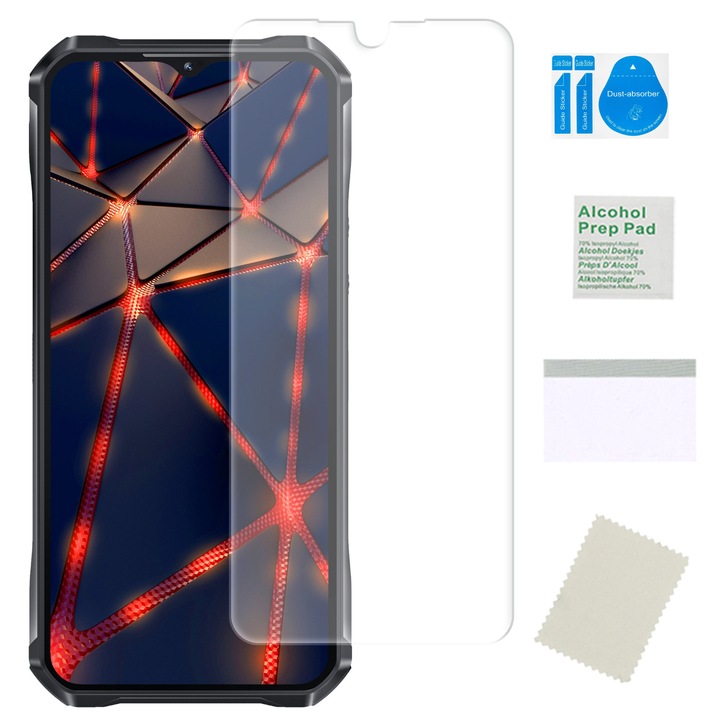 Folie hidrogel pentru OUKITEL WP33 PRO, MARTECH, 0.13mm, transparent, set complet
