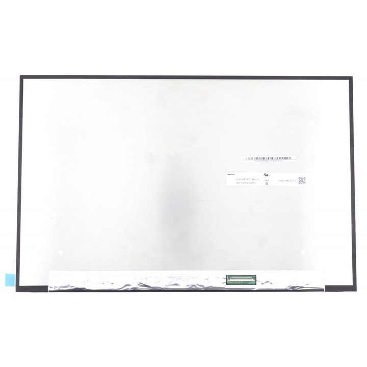 Laptop kijelző, LG Innolux N160JME-GT1 REV.C1 kompatibilis, 16.0 F 1920X1080 165Hz eDP képernyő