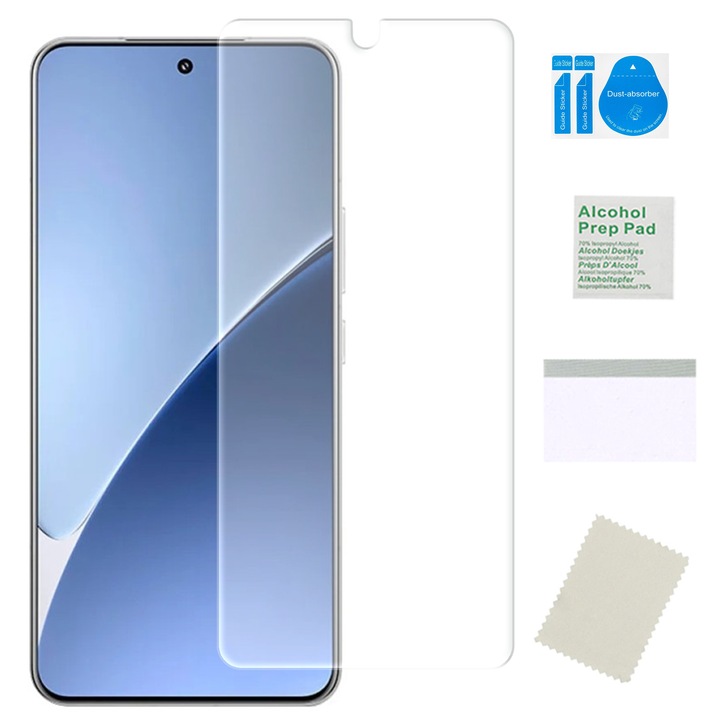 Фолио MARTECH, За XIAOMI 15 PRO, Хидрогел, 0.13 мм, Прозрачно, Пълен комплект