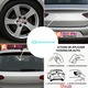Sticker Auto Kia Sportage 4 buc, Etrieri, Oglinda, Luneta, Jante, Maner usi, autoadeziv, Cri-Flo, Culoare Turcoaz, Marime 10 cm