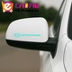 Sticker Auto Kia Sportage 4 buc, Etrieri, Oglinda, Luneta, Jante, Maner usi, autoadeziv, Cri-Flo, Culoare Turcoaz, Marime 10 cm
