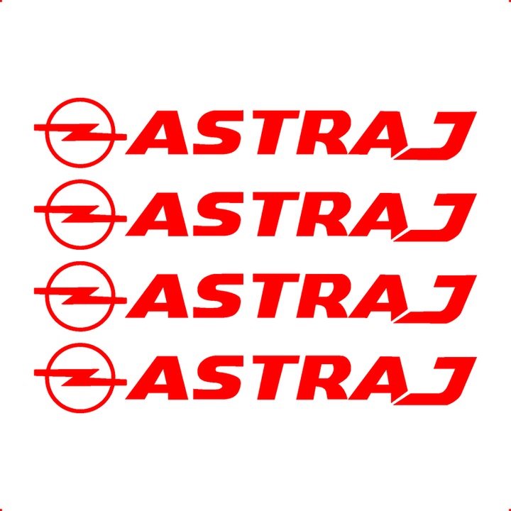 Sticker Auto Opel Astra J 4 buc, Etrieri, Oglinda, Luneta, Jante, Maner usi, autoadeziv, Cri-Flo, Culoare Rosu, Marime 15 cm