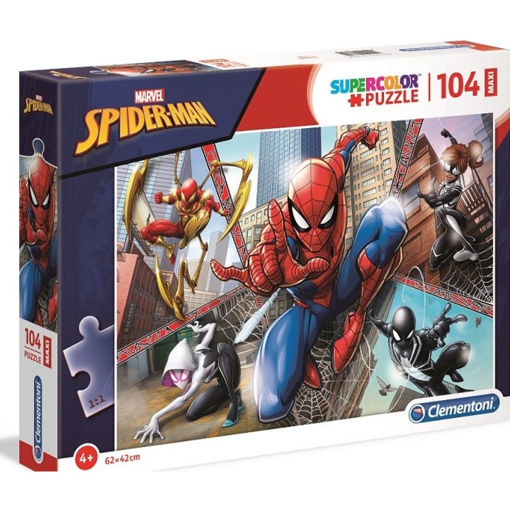 Pókember United 104 db-os maxi puzzle Clementoni