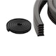 Banda etansare usi Scatteredyun, 6mx10mm, negru, autocolanta, ajustabila