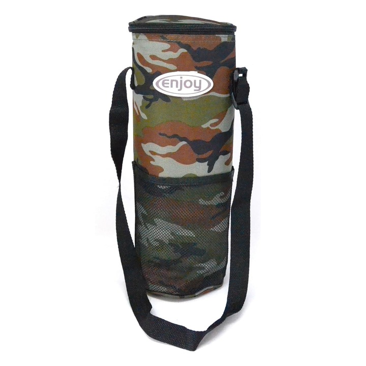 Geanta Frigorifica CHIRASO Camuflaj, Izoterma, pentru Picnic, Camping, Pescuit, 32 x 11.5 cm, 2L
