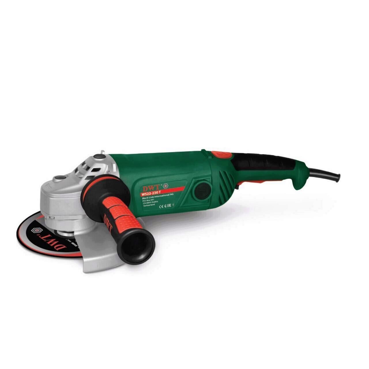 Polizor unghiular 230mm, 2200W, DWT WS22-230T, 6000 rpm