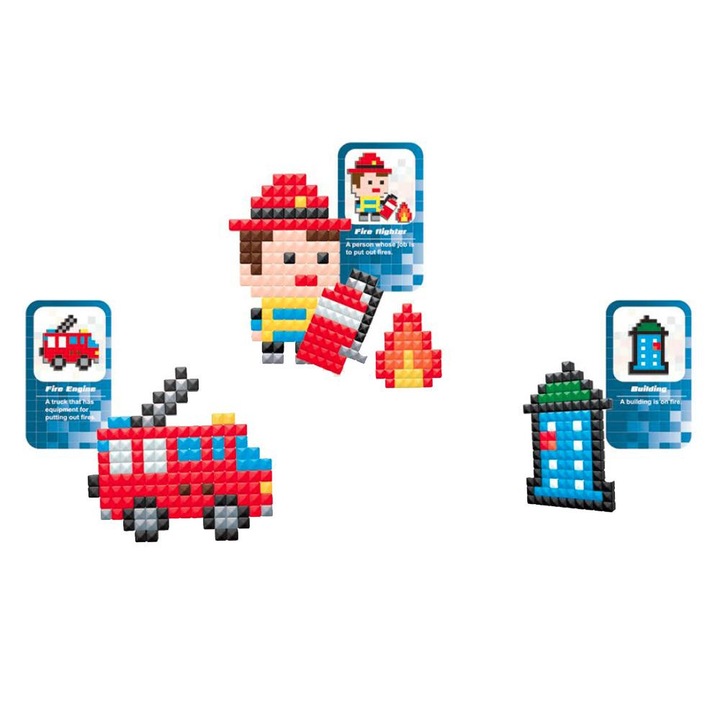 Puzzle Pixelife seria Fire Fighter - 500 de piese