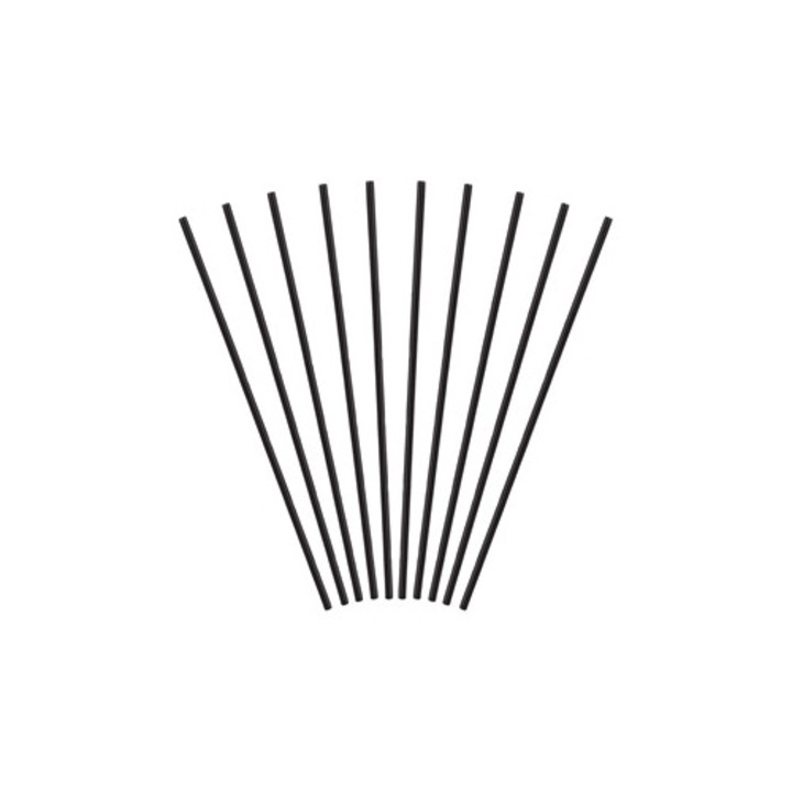 Paie de Plastic Reutilizabile Negre ˜4x180mm - 50buc