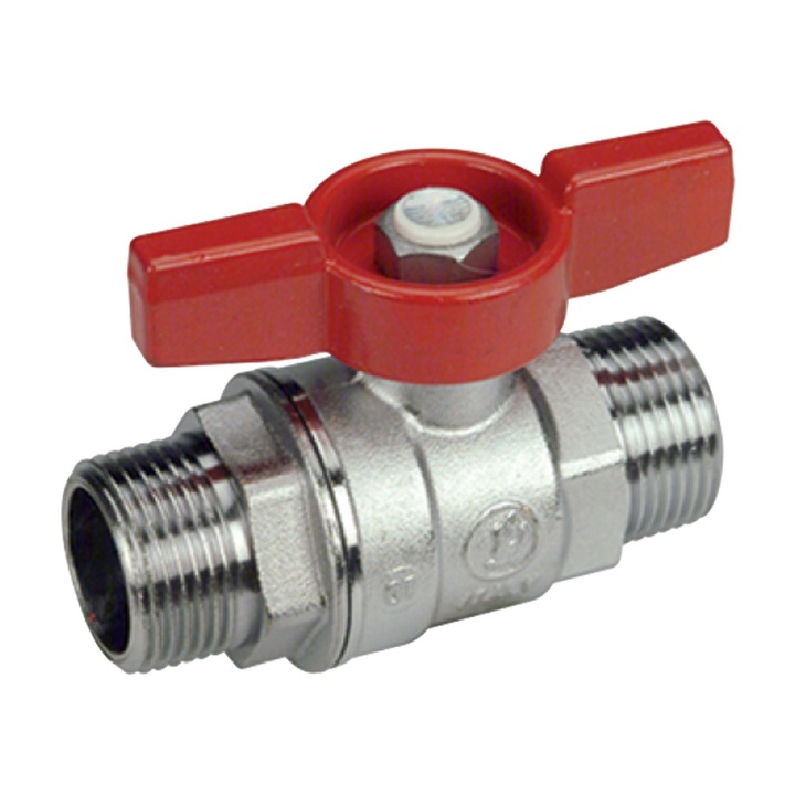 Сферичен кран Giacomini, 3/4", външен - външен, дросел