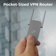 Router VPN Deeper Connect Air, Firewall 7 Layere, Blocare reclame, Plug & Play, Control parental, Design compact