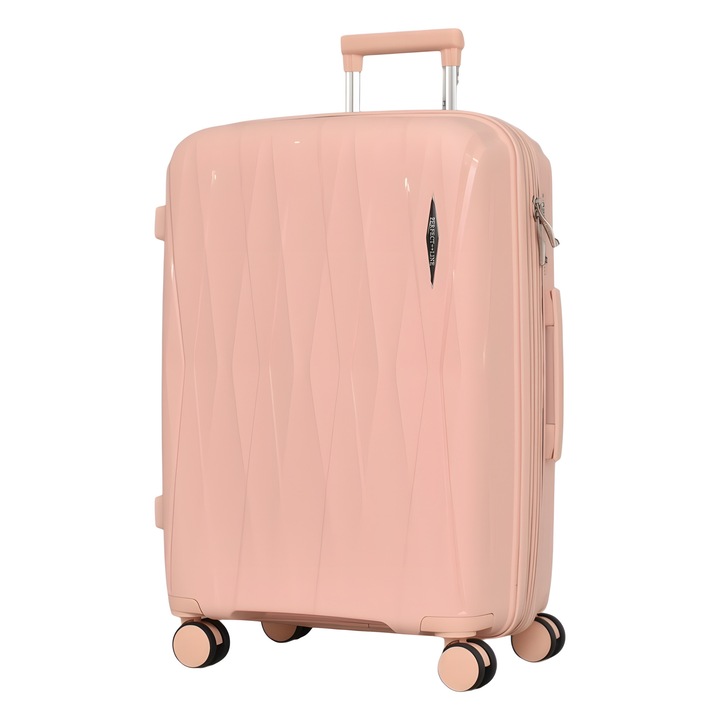 Valiza PERFECT++LINE PP 0606, Expander, 65/44/26 cm, Roz