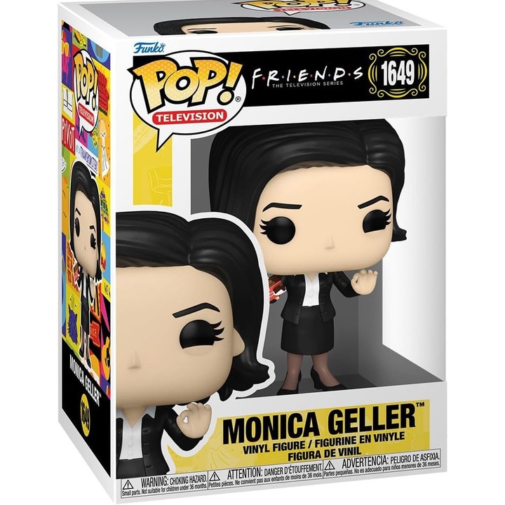 Figurina - Pop! Friends: Monica Geller, Negru, 9 cm