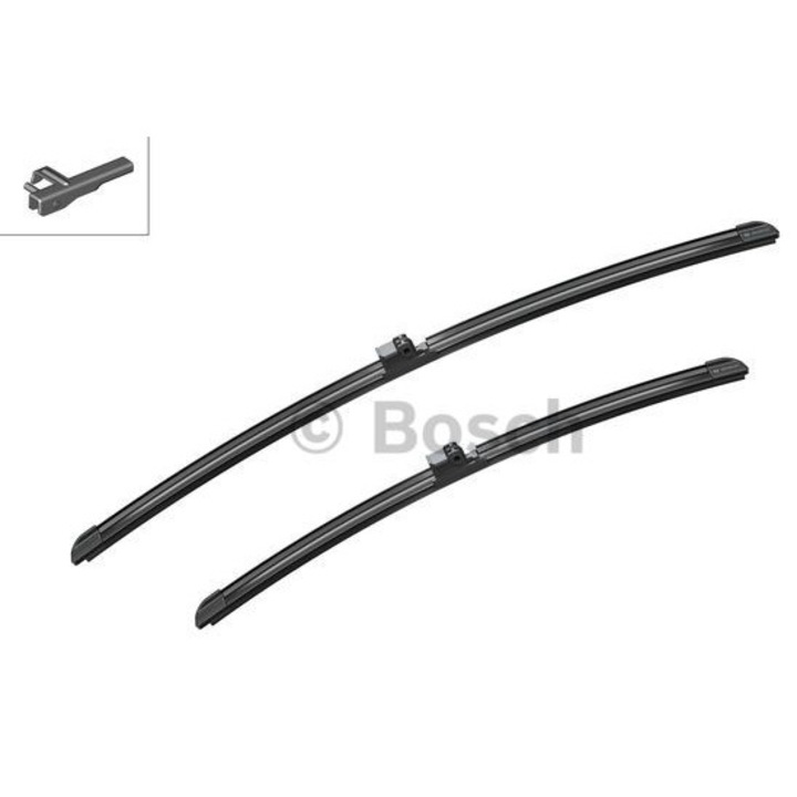 Set stergatoare Bosch, 600x475mm, pentru vehicule cu volan pe dreapta