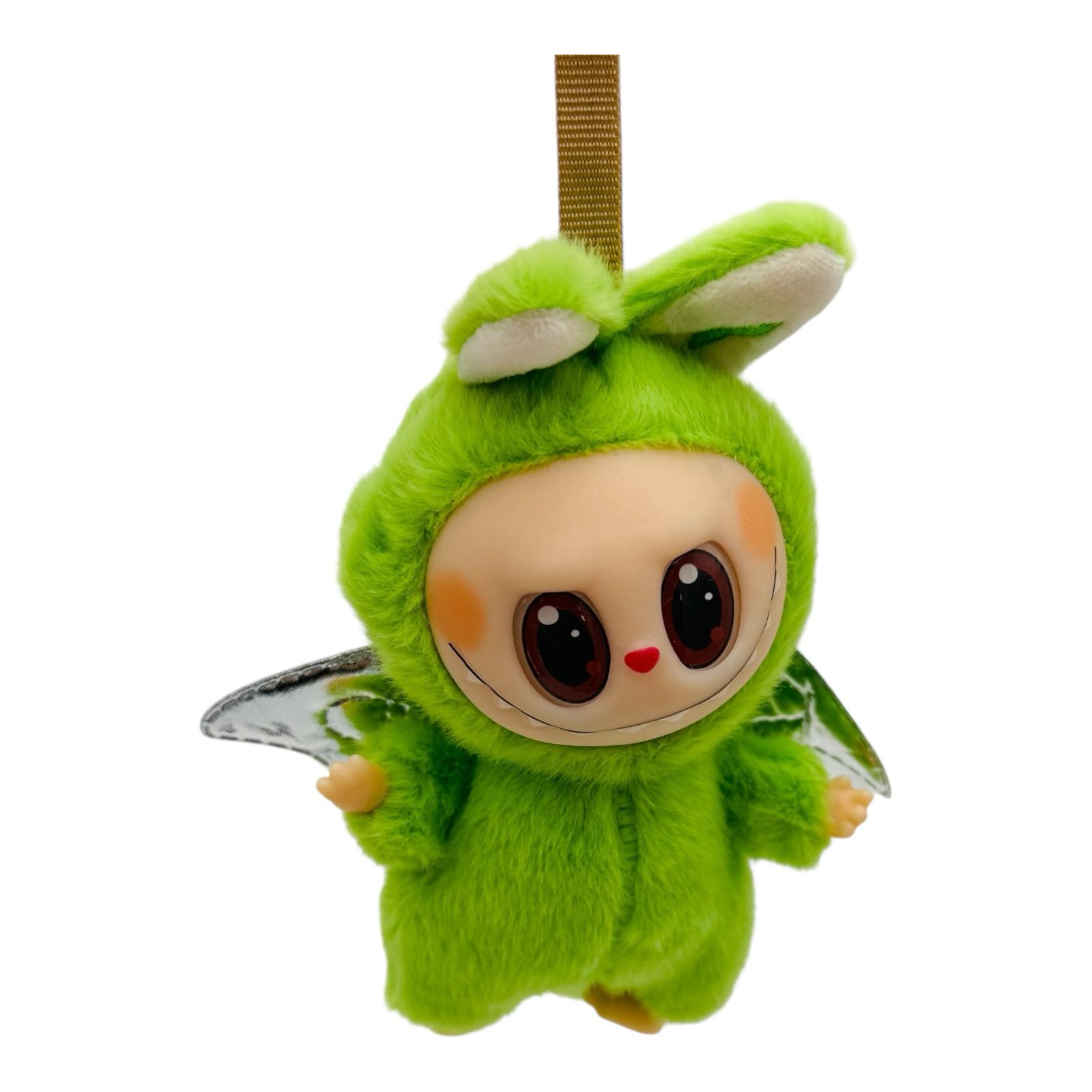 Labubu verde dinozaur 15cm – plus moale si adorabil, perfect