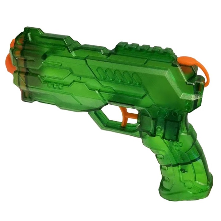 Pistol cu apă, Cyrax, manual, capacitate 250 ml, verde, 23x16x4 cm