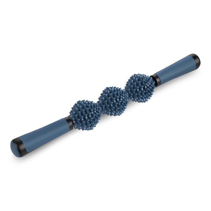 Масажна щанга, STINGER, 3 масажни елемента, противоплъзгаща