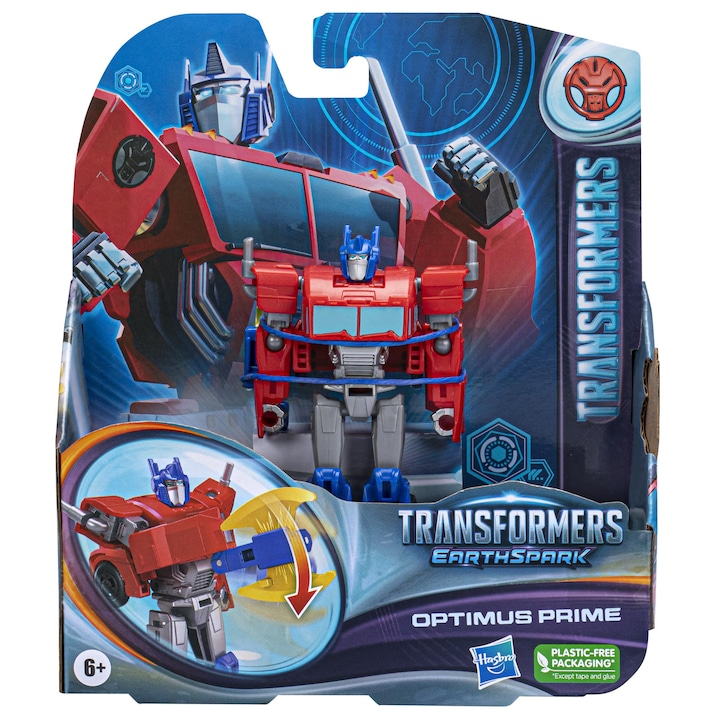 Figurina Transformers, Earthspark, Optimus Prime