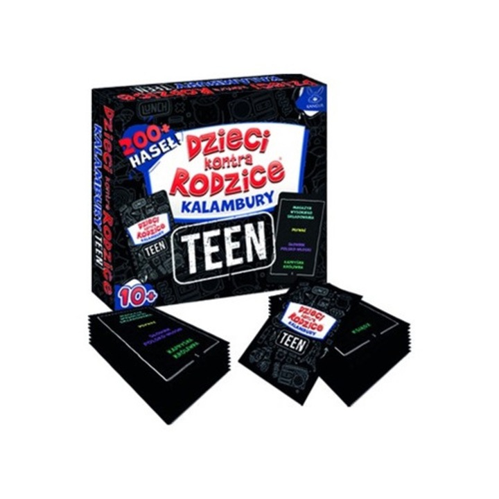 Gyerekek kontra szülők játék. Sarade, Kenguru, 10+