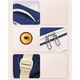 Ghiozdan Real Madrid pentru Scoala, Spate Ergonomic, Impermeabil, 43x30x16 cm, Rucsac Copii Fotbal, Model REAL ROYALS by RIR®