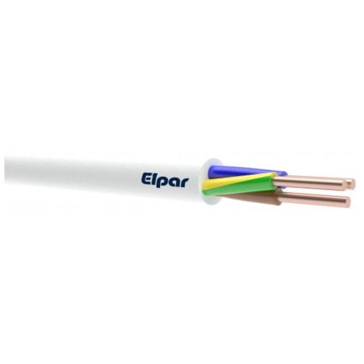 YDY 3x10 elektromos kábelek, ELPAR, 450/750V, 15,1mm, 1m