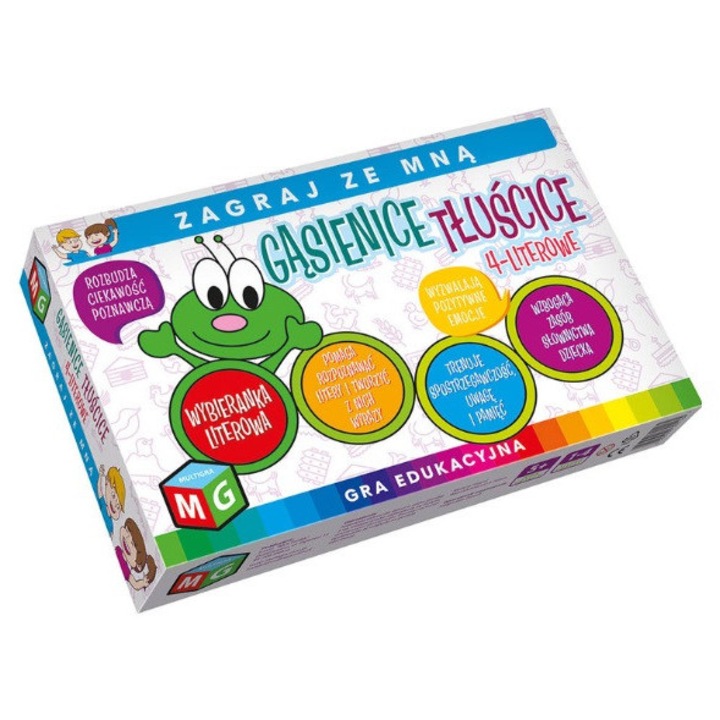 Joc educativ, invatare litere, multicolor