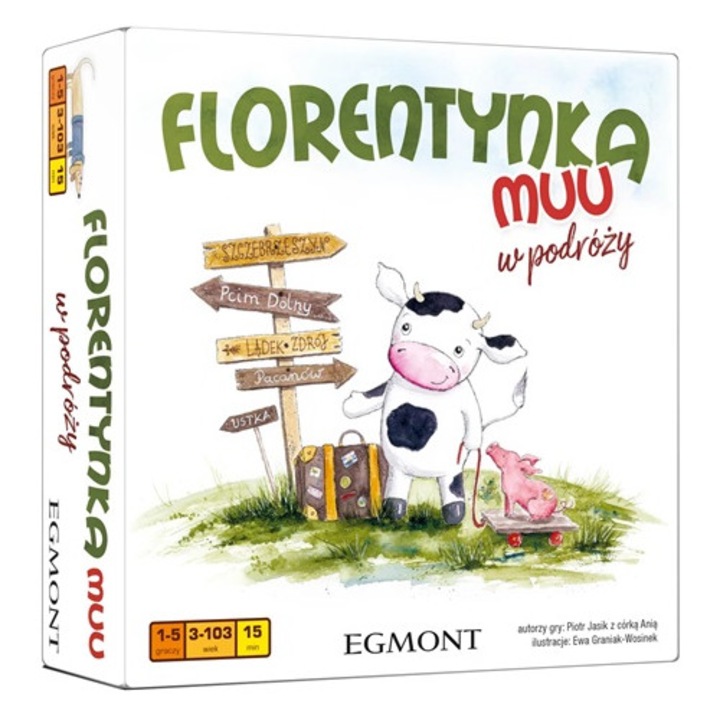 Florentine Moo útközben játék, többszínű