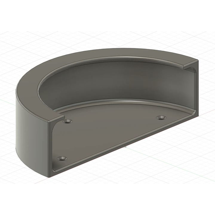 Suport de perete pentru polizor unghiular 18V, design compact, material rezistent, disc 125mm