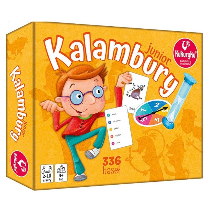 Társasjátékok, Gra Kalambury Junior 64787, készlet, többszínű