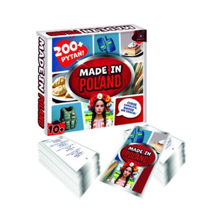Викторина за полските постижения, настолна игра, над 200 въпроса, 2+ играчи, многоцветна
