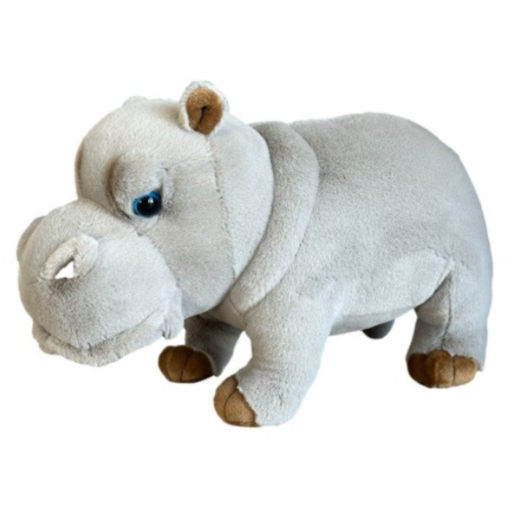 Хипопотам 28 см, плюшена играчка, комплект, многоцветен