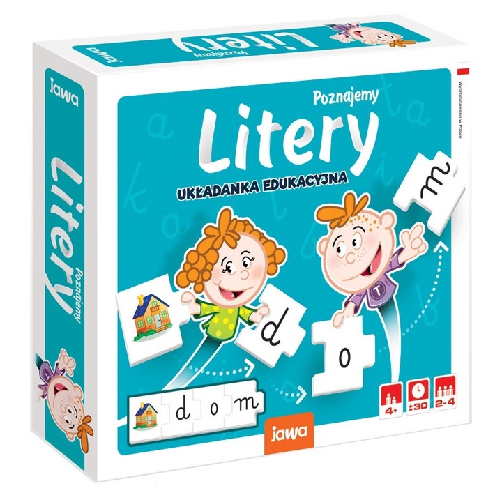 Joc educativ Litery 00949, Jawa, multicolor