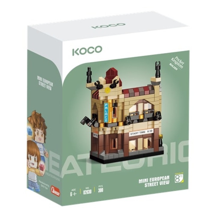 Конструктор KOCO от 300 части, кино тема, многоцветен